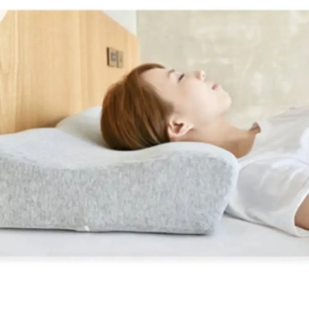 Cushion Lab Neck Relief Ergonomic Cervical Pillow, Grey, NWT display item